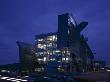 Hippo Bank, Alpen Adria Centre, Klagenfurt, Exterior At Dusk, Architect: Morphosis by Richard Bryant Limited Edition Print