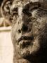 Stone Carving Of A Face On The Original Villa Building, Aci Marina, Dubrovnik, Croatia by Olwen Croft Limited Edition Print