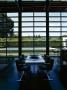 House In Los Altos, California, Dining Area With View Of Garden, Envelope Architecture And Design by Richard Powers Limited Edition Print