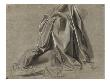 Draperie Pour Une Figure Agenouillee, En Profil Perdu, A Droite by Leonard De Vinci Limited Edition Print