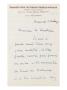 Lettre Autographe Ã€ Jean Sergent, 14 Rue De L'abbaye 1931 ? by Paul Signac Limited Edition Print