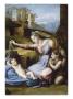 La Vierge Au Diademe Bleu Ou La Vierge Au Voile by Giovanni Francesco Penni Limited Edition Print