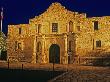 Historic Alamo Mission Lit At Night, San Antonio, Texas, Usa by Dennis Flaherty Limited Edition Print