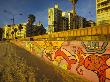 Colorful Beachfront, Montevideo, Uruguay by Jerry Ginsberg Limited Edition Print