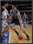 Minnesota Timberwolves V Dallas Mavericks: Darko Milicic And Tyson Chandler by Glenn James Limited Edition Print