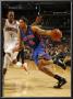 New York Knicks V Charlotte Bobcats: Landry Fields And Derrick Brown by Kent Smith Limited Edition Pricing Art Print