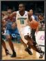 Tulsa 66Ers V Sioux Falls Skyforce: Leemire Goldwire And Jerome Dyson by Dave Eggen Limited Edition Print