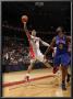 New York Knicks V Toronto Raptors: Jerryd Bayless And Shawne Williams by Ron Turenne Limited Edition Pricing Art Print