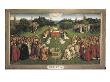 The Ghent Altarpiece Or Adoration Of The Mystic Lamb by Hubert & Jan Van Eyck Limited Edition Pricing Art Print