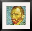 Self Portrait (Detail) by Vincent Van Gogh Limited Edition Print
