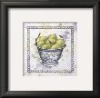 Silver Bowl With Limes by Debra Lake Limited Edition Print