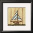 Blue Stripe Sailboat by Kim Lewis Limited Edition Print