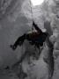 Climber In Crevasse, Switzerland by Michael Brown Limited Edition Print
