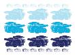 Blue Dump Trucks by Avalisa Limited Edition Pricing Art Print