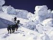 Mountaineering Up Khumbu Ice Fall by Michael Brown Limited Edition Print