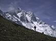 Trekking In Lhotse, Nepal by Michael Brown Limited Edition Pricing Art Print