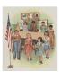 Saluting The Flag by Mildred Lyon Hetherington Limited Edition Print