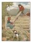 Illustration From Jack And Jill Of Children Of Seesaw by Frank Adams Limited Edition Pricing Art Print