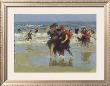 At The Seaside by Edward Henry Potthast Limited Edition Pricing Art Print