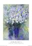 Blue Vases With Irises by Shirley Felts Limited Edition Pricing Art Print