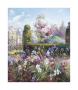 Iris In The Formal Garden by Timothy Easton Limited Edition Pricing Art Print