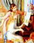 Two Girls At Piano by Pierre-Auguste Renoir Limited Edition Print