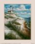 Lighthouse With Deserted Beach by T. C. Chiu Limited Edition Pricing Art Print