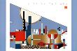 City By The Sea by Frank Lloyd Wright Limited Edition Pricing Art Print