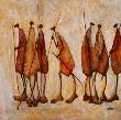 Groupe Massai, Kenya, 2003 by Jacques Foureau Limited Edition Print