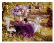Lilac Tea Party by Benjamin Limited Edition Pricing Art Print