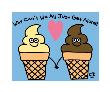 Get Along Ice Cream by Todd Goldman Limited Edition Print