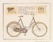 Velo Pour Dames by Philippe David Limited Edition Pricing Art Print