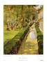 Child In A Garden Path by William Merritt Chase Limited Edition Print