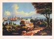Lower New York From Weehauken, New Jersey by Thomas Chambers Limited Edition Print