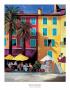 Lunch At Villa Franche by Kathy Sharpe Limited Edition Pricing Art Print