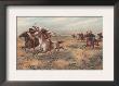 U.S. Army Pursuing Indians, 1876 by Arthur Wagner Limited Edition Print