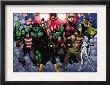 The Mighty Avengers #21 Group: U.S. Agent, Hulk, Wasp, Hercules, Jocasta, Stature And Vision by Khoi Pham Limited Edition Print