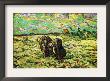 Two Peasant Women Digging In Field With Snow by Vincent Van Gogh Limited Edition Print