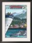 Ketchikan, Alaska Views, C.2009 by Lantern Press Limited Edition Pricing Art Print