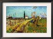 Path Through A Field With Willows by Vincent Van Gogh Limited Edition Print