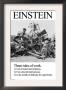 Einstein; Three Rules Of Work by Wilbur Pierce Limited Edition Print
