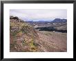 Black Lava Flow In Middle Distance, Krafla Volcanic Region, Active Between 1975 And 1984, Iceland by Geoff Renner Limited Edition Print
