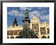 Statue Of The Romantic Poet Mickiewicz In Front Of The Cloth Hall by R H Productions Limited Edition Print