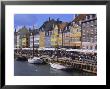 Nyhavn, Or New Harbour, Busy Restaurant Area, Copenhagen, Denmark, Scandinavia, Europe by Robert Harding Limited Edition Pricing Art Print