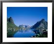 Typical Scenery, Mountains And Sea, Reine, Lofoten Islands, Norway by Steve Vidler Limited Edition Pricing Art Print