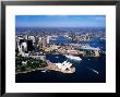 Sydney Harbour, With Opera House And Ms Europa In Centre, Sydney, New South Wales, Australia by Holger Leue Limited Edition Print