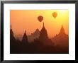 Sunrise Over Archaeological Zone With Hot Air Balloons by John Elk Iii Limited Edition Pricing Art Print