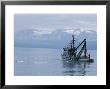 Trawler Fishes For Pink Salmon by Rich Reid Limited Edition Print