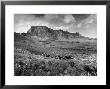 Distant Of Cowboys Rounding Up Cattle With Mountains In The Background Big Bend National Park by Alfred Eisenstaedt Limited Edition Print