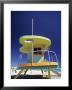 Lifeguard Station At Miami Beach, Florida, Usa by Peter Adams Limited Edition Pricing Art Print